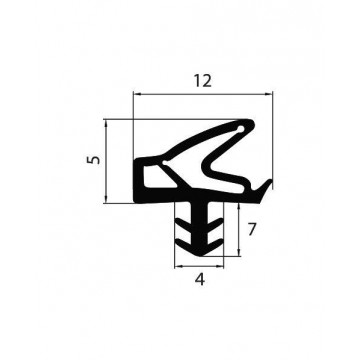 NK OKT TES PROFIL L 5701 Biela / 100 M