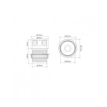 NK QT ZASUVKA 220V TETRA BOX USB AL