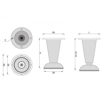 NK MG NABYTKOVA NOHA NZ CR 100 mm