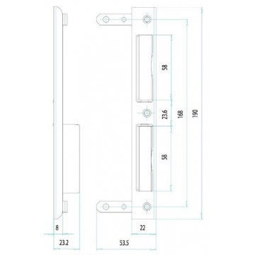 NK TW DVER PROTIPLECH UNI LAVY 2Z,R1,5 ZNB + vanička