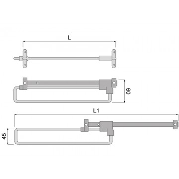 NK MG VYSUVNY VESIAK 250 mm