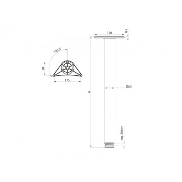 NK MG NOHA STOLOVA fí-60 1100 G5 SATINA