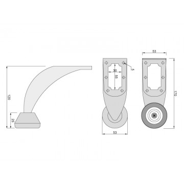 NK MG NABYTKOVA NOHA DN - 750 H-120 G5