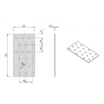 NK MG SPOJ PASIK 60/120mm