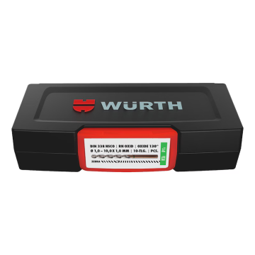 NK WU SADA vrtákov do kovu HSCO DIN338 10dielna ZEBRA