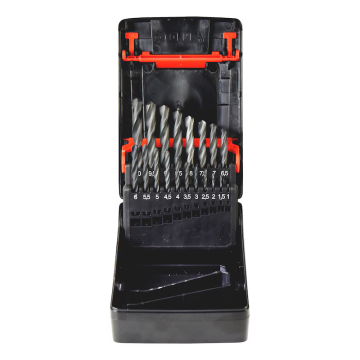 NK WU SADA vrtákov do kovu HSS TYP RN DIN338 19dielna