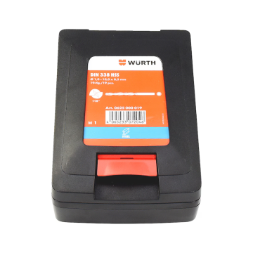 NK WU SADA vrtákov do kovu HSS TYP RN DIN338 19dielna